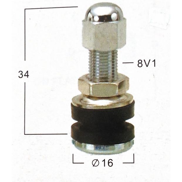 摩托車氣門嘴Motorcycle Tire Valves VAMD161